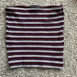 never worn rare brandy striped tube top